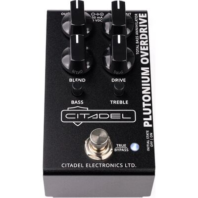 Citadel Plutonium Overdrive torzító effektpedál