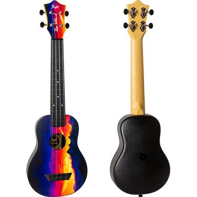 Flight TUSL-EE SUNSET Elise Ecklund Signature Concert Scale szoprán ukulele