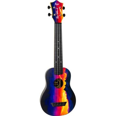 Flight TUSL-EE SUNSET Elise Ecklund Signature Concert Scale szoprán ukulele