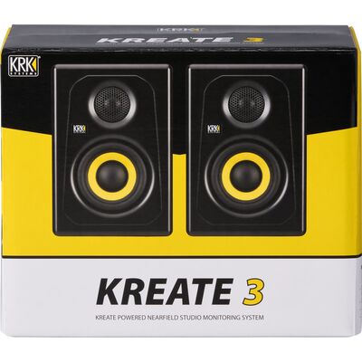 KRK Kreate 3 aktív kétutas stúdió monitor hangfalpár