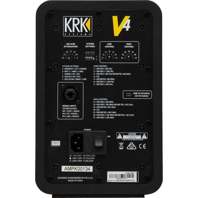 KRK V4 S4 aktív kétutas stúdió monitor hangfal