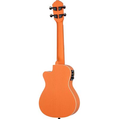 Ortega RUHWCE Halloween Edition elektro-akusztikus koncert ukulele