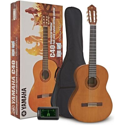 Yamaha C40II Classical Guitar Standard Pack klasszikus gitárszett