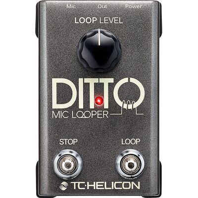 TC Helicon Ditto Mic Looper ének/akusztikus hangszer looper effektpedál