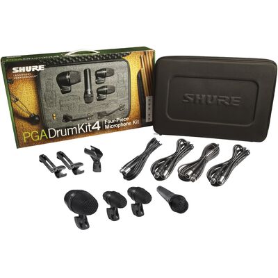 Shure PGADRUMKIT4 dobmikrofon szett