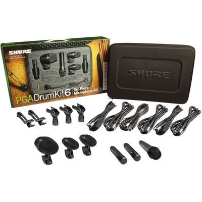 Shure PGADRUMKIT6 dobmikrofon szett