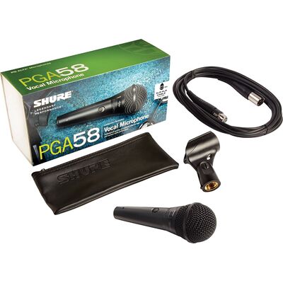 Shure PGA58-XLR-E dinamikus énekmikrofon