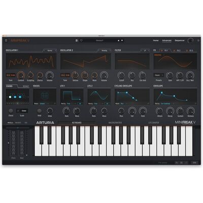 Arturia V Collection 11 Intro virtuális billentyűs szoftverhangszer plugin gyűjtemény - letölthető változat