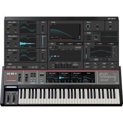 Arturia V Collection 11 Pro virtuális billentyűs szoftverhangszer plugin gyűjtemény - letölthető változat