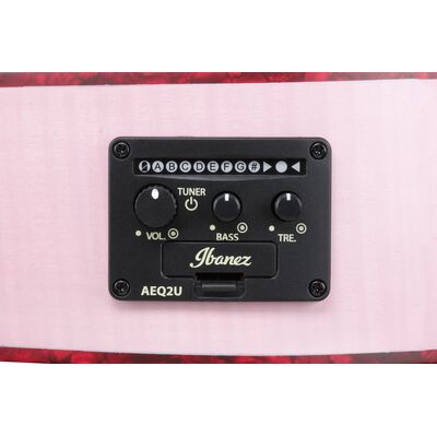 Ibanez EWP17M2E-SMO piccolo elektro-akusztikus gitár