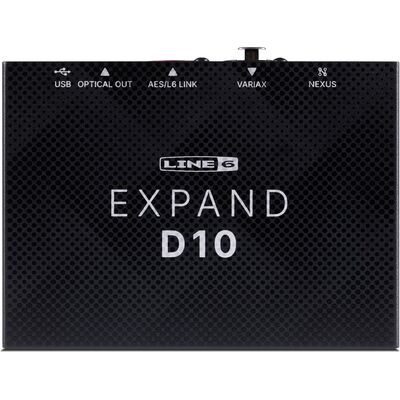 Line 6 Expand D10 digitális I/O bővítőegység Helix Stadium effektprocesszorokhoz