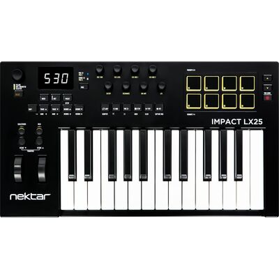 Nektar Impact LX25 mk3 USB MIDI kontroller billentyűzet
