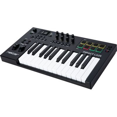 Nektar Impact LX25 mk3 USB MIDI kontroller billentyűzet