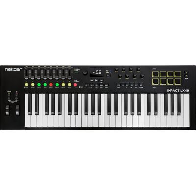 Nektar Impact LX49 mk3 USB MIDI kontroller billentyűzet