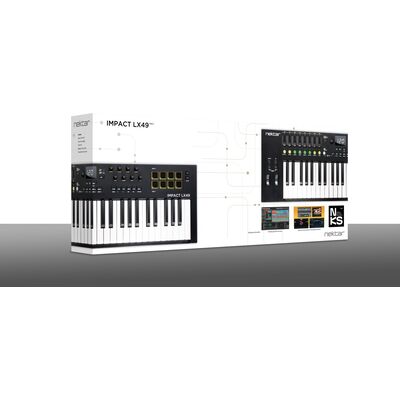 Nektar Impact LX49 mk3 USB MIDI kontroller billentyűzet