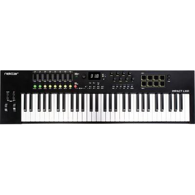 Nektar Impact LX61 mk3 USB MIDI kontroller billentyűzet