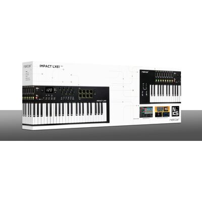 Nektar Impact LX61 mk3 USB MIDI kontroller billentyűzet