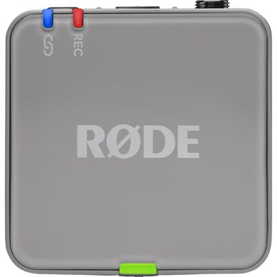 RODE Wireless GO Gen 3 kétcsatornás vezetéknélküli csíptetős mikrofon szett - szürke