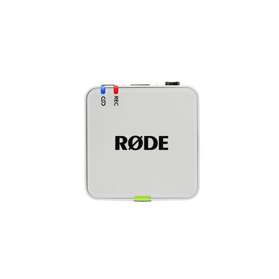 RODE Wireless GO Gen 3 kétcsatornás vezetéknélküli csíptetős mikrofon szett - fehér