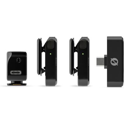 RODE Wireless Micro Camera Kit USB-C vezeték nélküli csíptetős mikrofon szett - fekete