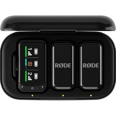 RODE Wireless Micro Camera Kit USB-C vezeték nélküli csíptetős mikrofon szett - fekete