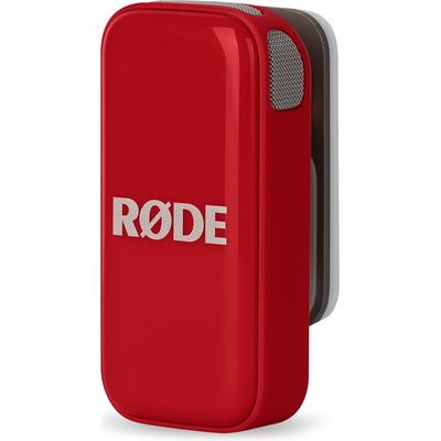 RODE Wireless Micro USB-C vezeték nélküli csíptetős mikrofon szett - piros
