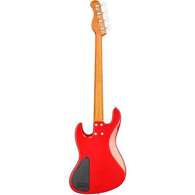 Sadowsky MetroExpress 21-Fret Hybrid P/J Bass Solid Candy Apple Red Metallic High Polish elektromos basszusgitár