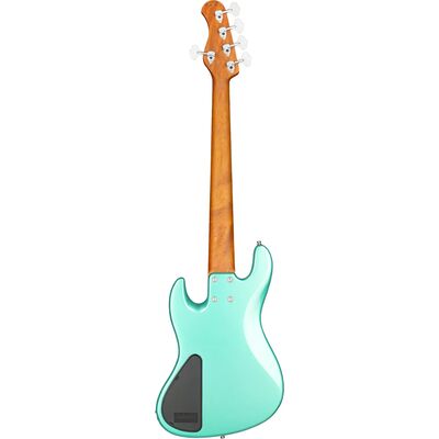 Sadowsky MetroExpress 21-Fret Vintage J/J Bass Solid Sage Green Metallic High Polish 5 húros elektromos basszusgitár