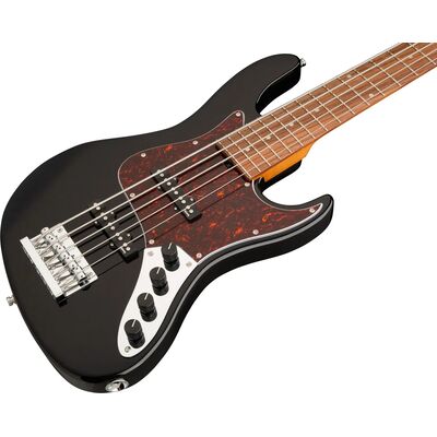 Sadowsky MetroExpress 22-Fret Will Lee Artist Line Bass Solid Black High Polish 5 húros elektromos basszusgitár