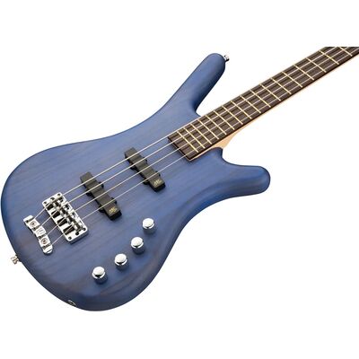 Warwick RockBass Corvette Basic Ocean Blue Transparent Satin elektromos basszusgitár