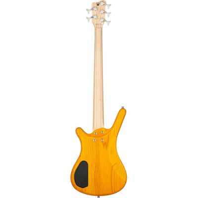 Warwick RockBass Corvette $$ Honey Violin Transparent Satin 5 húros elektromos basszusgitár