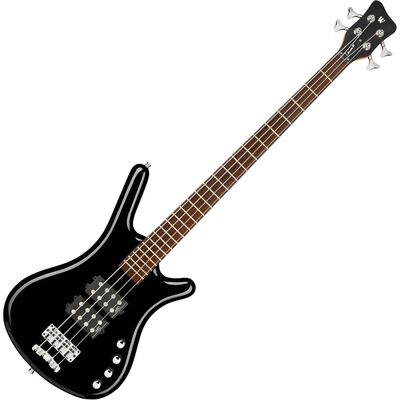 Warwick RockBass Corvette $$ Solid Black High Polish elektromos basszusgitár
