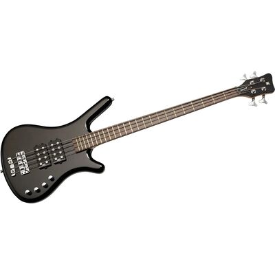 Warwick RockBass Corvette $$ Solid Black High Polish elektromos basszusgitár