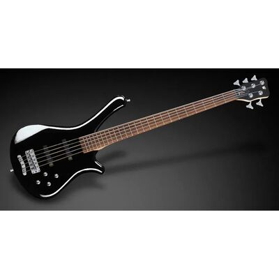 Warwick RockBass Fortress Solid Black High Polish 5 húros elektromos basszusgitár