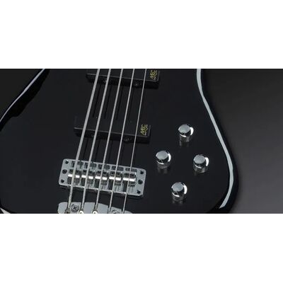 Warwick RockBass Fortress Solid Black High Polish 5 húros elektromos basszusgitár
