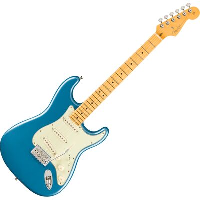 Fender American Professional Classic Stratocaster MN Faded Lake Placid Blue elektromos gitár