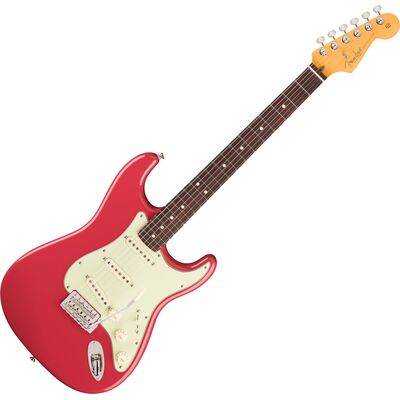 Fender American Professional Classic Stratocaster RW Faded Dakota Red elektromos gitár