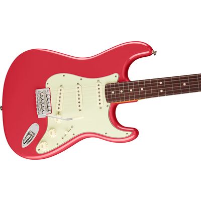 Fender American Professional Classic Stratocaster RW Faded Dakota Red elektromos gitár