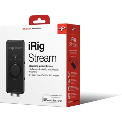 IK Multimedia iRig Stream USB/iOS/Android hangkártya