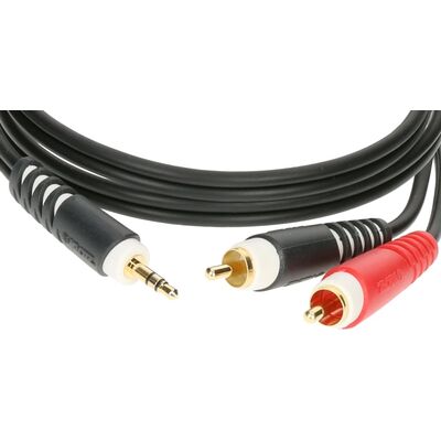 KLOTZ AY7-0200 2 m Y-kábel