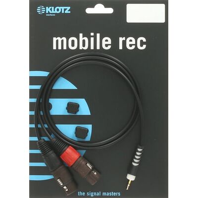 KLOTZ AY8-0100 1 m Y-kábel