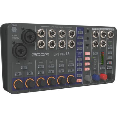 Zoom LiveTrak L6 digitális keverő/hangfelvevő