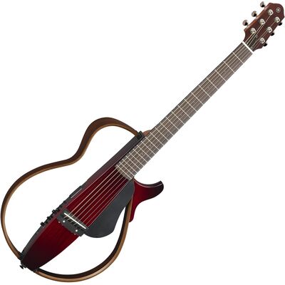 Yamaha SLG200S Crimson Red Burst Silent elektro-akusztikus gitár