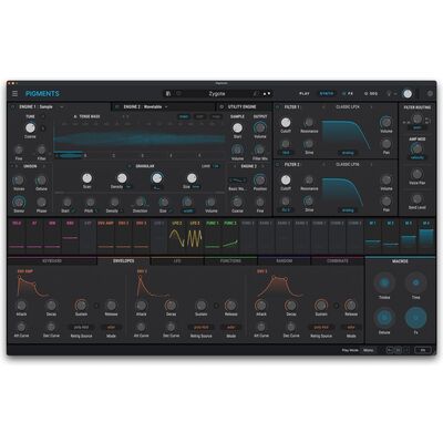 Arturia Pigments 7 szoftver szintetizátor plugin - letölthető változat