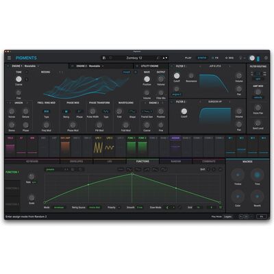 Arturia Pigments 7 szoftver szintetizátor plugin - letölthető változat