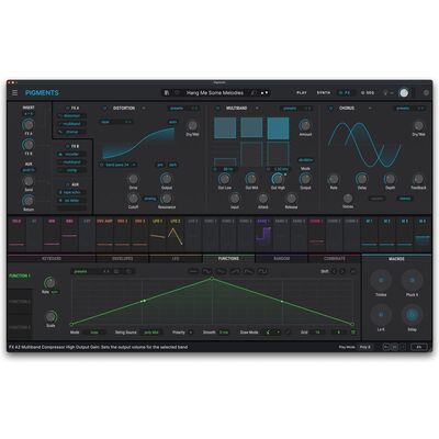 Arturia Pigments 7 szoftver szintetizátor plugin - letölthető változat