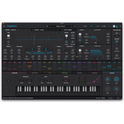 Arturia Pigments 7 szoftver szintetizátor plugin - letölthető változat