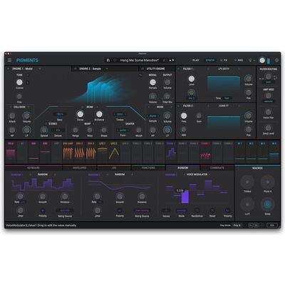 Arturia Pigments 7 szoftver szintetizátor plugin - letölthető változat