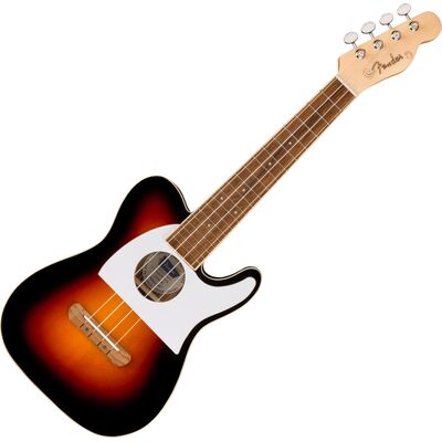 Fender Fullerton Tele 2-Color Sunburst koncert ukulele