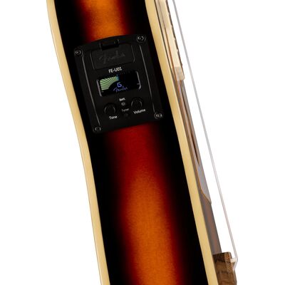 Fender Fullerton Tele 2-Color Sunburst koncert ukulele